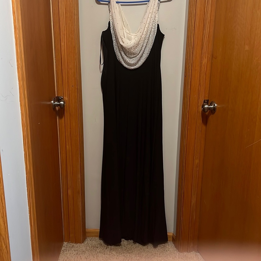 Bridesmaid classy black dress